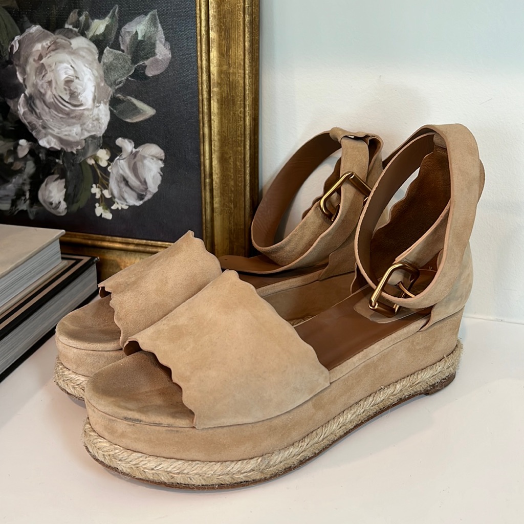 Chloe Platform Espadrilles